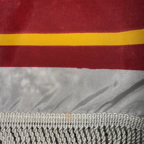 Vintage 1980 LA Los Angeles Olympic Committee McDonald's Olympic Flag Banner - Picture 4 of 6